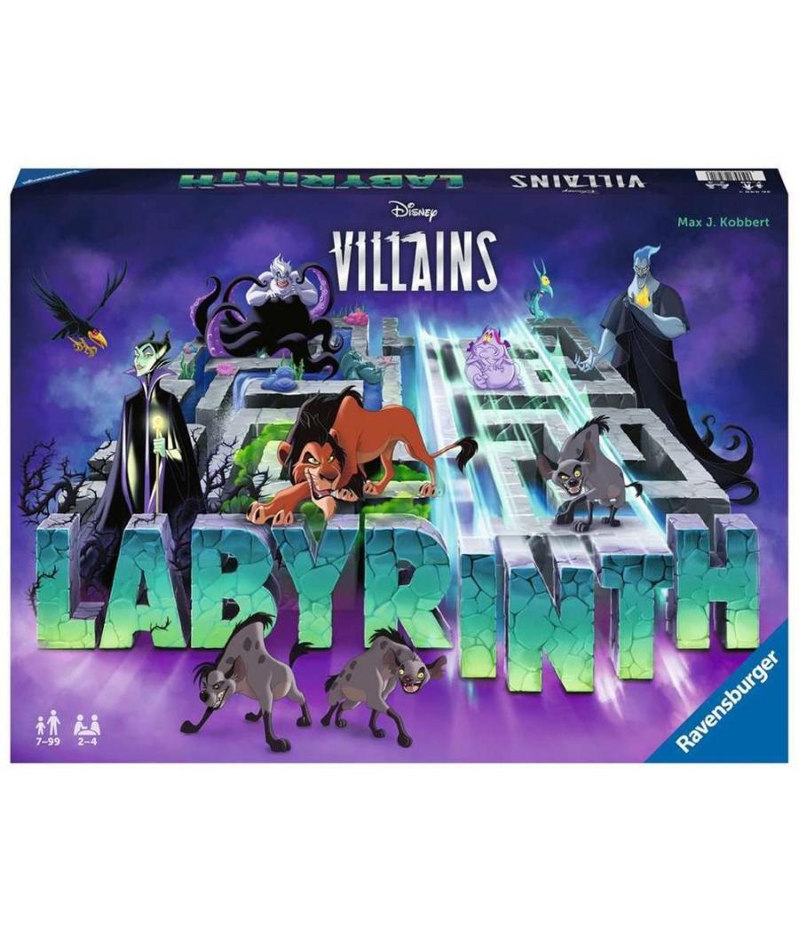 Juego de mesa ravensburger labyrinth disney villains