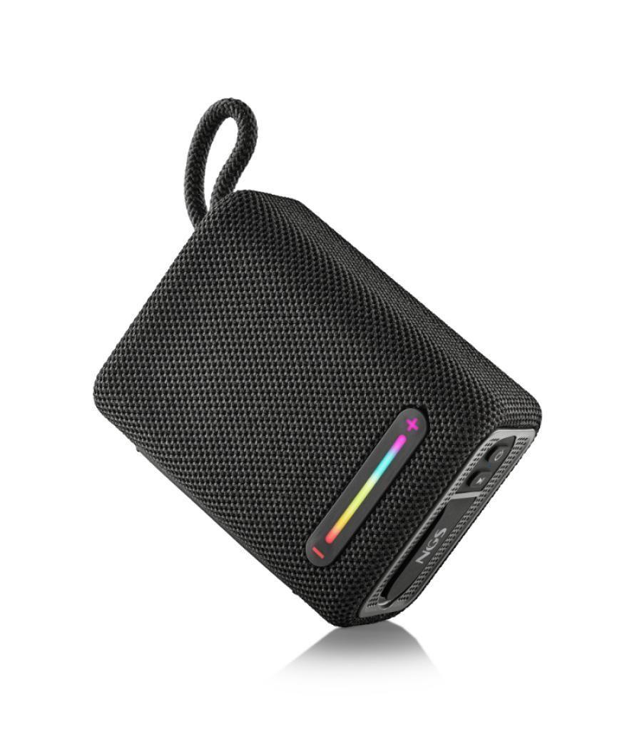 Altavoz bluetooth roller furia 1 rgb negro ngs