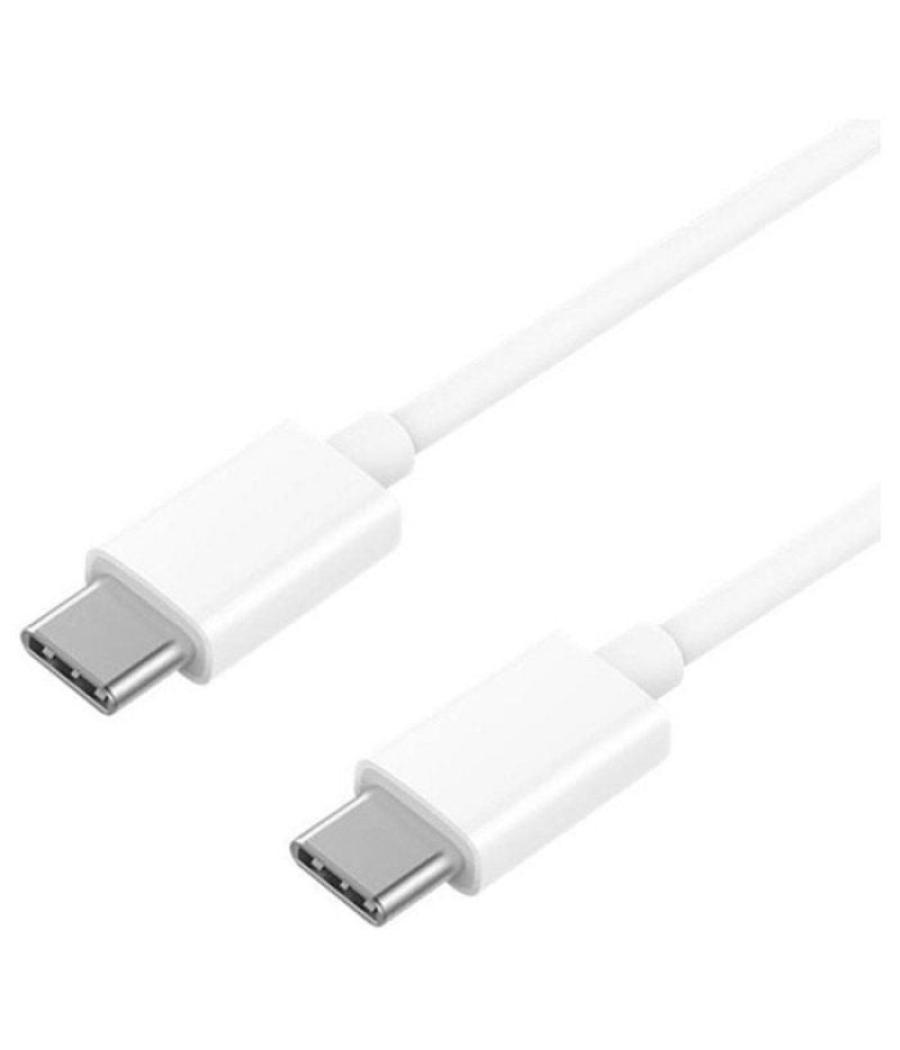 Cable usb 2.0 tipo c xiaomi sjv4108gl/ usb tipo-c macho - usb tipo-c macho/ 1.5m/ blanco