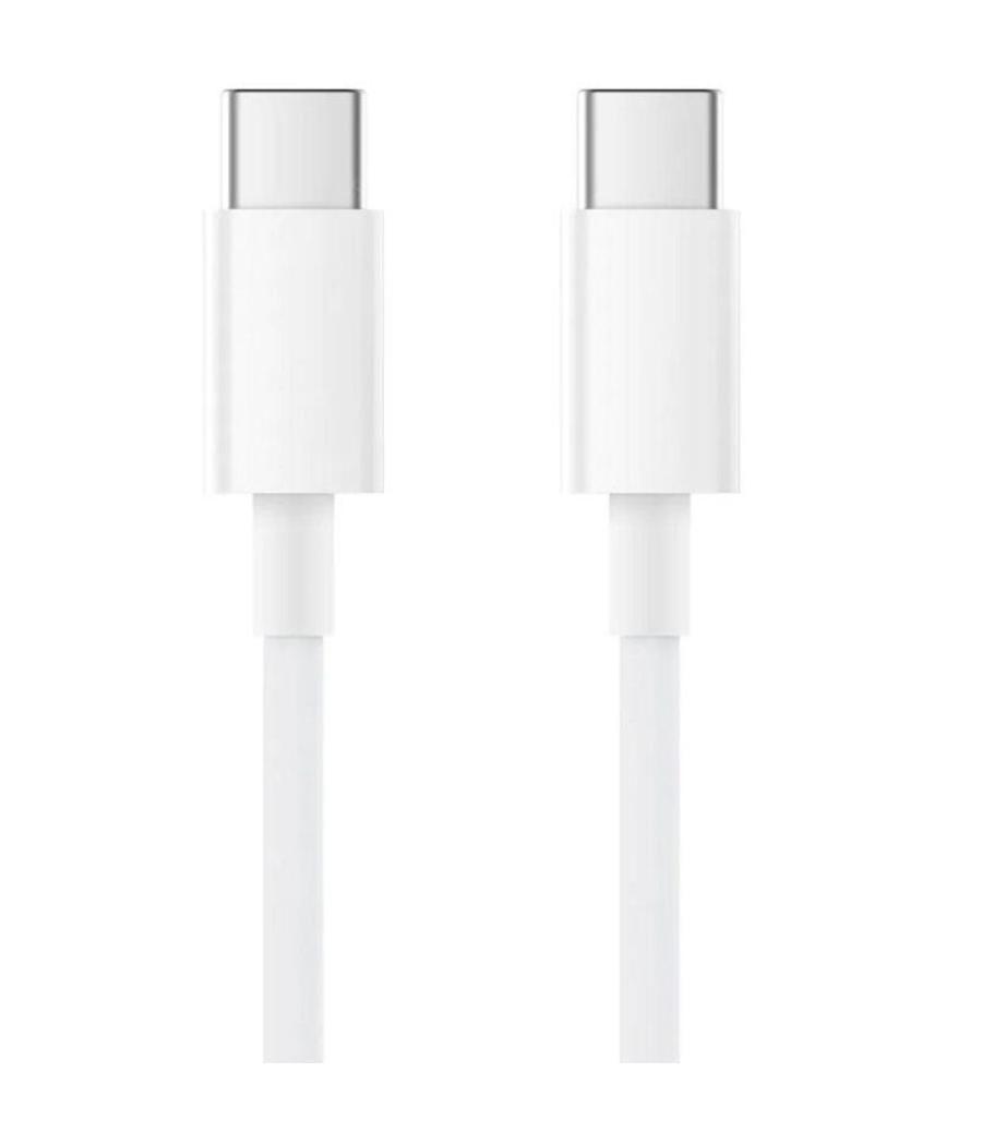 Cable usb 2.0 tipo c xiaomi sjv4108gl/ usb tipo-c macho - usb tipo-c macho/ 1.5m/ blanco