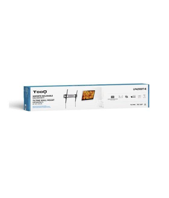 TooQ Soporte de Pared Inclinable para Monitor / TV LCD, Plasma de 60-100, Negro - Imagen 7