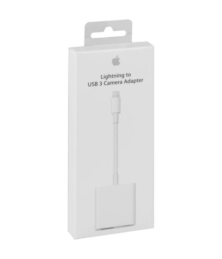 Adaptador apple mk0w2zm/a de conector lightning a usb 3.0/ para cámaras