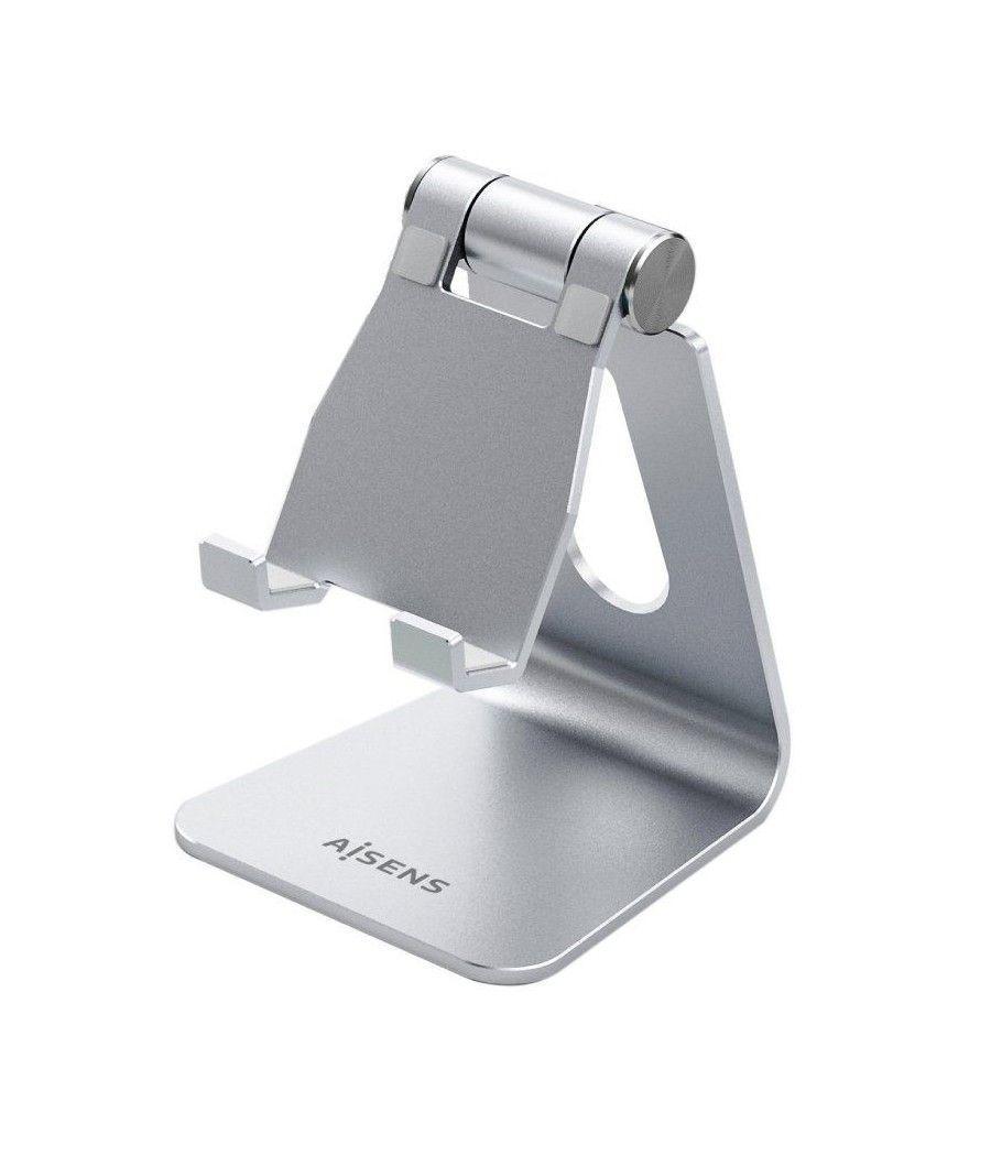 Soporte para Smartphone/Tablet Aisens MS1PM-081/ Plata - Imagen 1