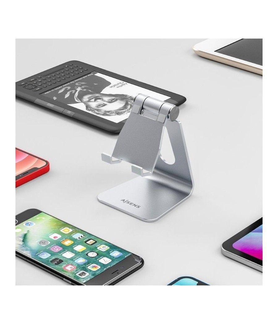 Soporte para Smartphone/Tablet Aisens MS1PM-081/ Plata - Imagen 4