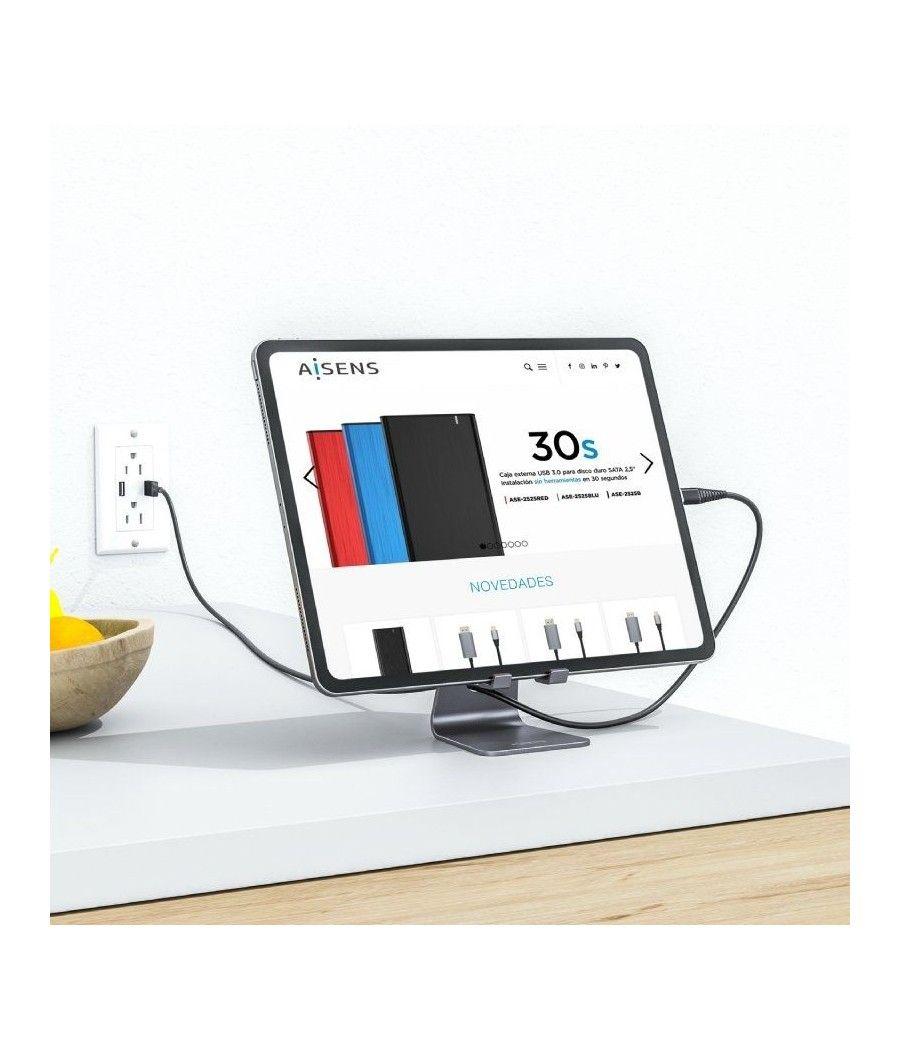 Soporte para Smartphone/Tablet Aisens MS1PM-083/ Gris - Imagen 4