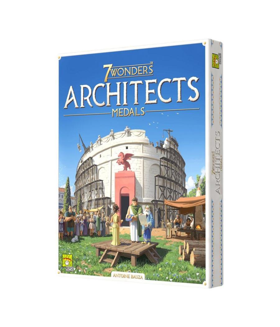 Juego de mesa 7 wonders architects medals