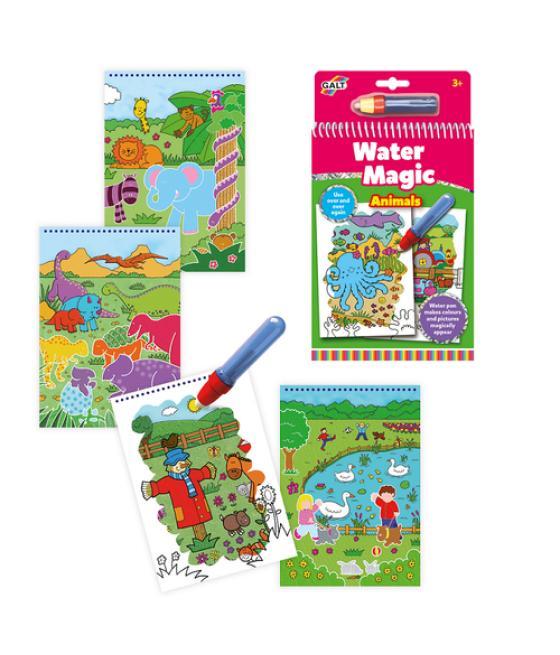 Juego diset de mesa water magic animales