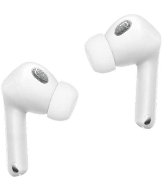 Auriculares bluetooth xiaomi buds 3t pro con estuche de carga/ autonomía 6h/ blancos