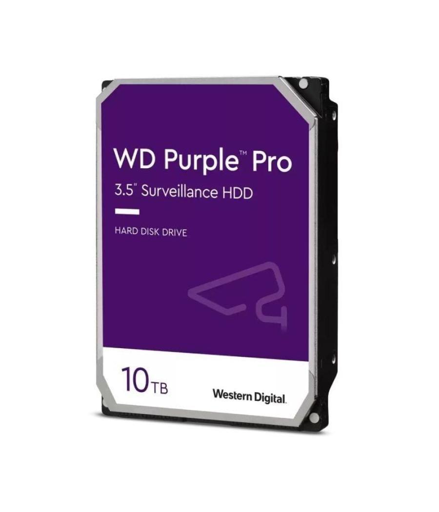 Disco duro western digital wd purple pro surveillance 10tb/ 3.5'/ sata iii/ 256mb