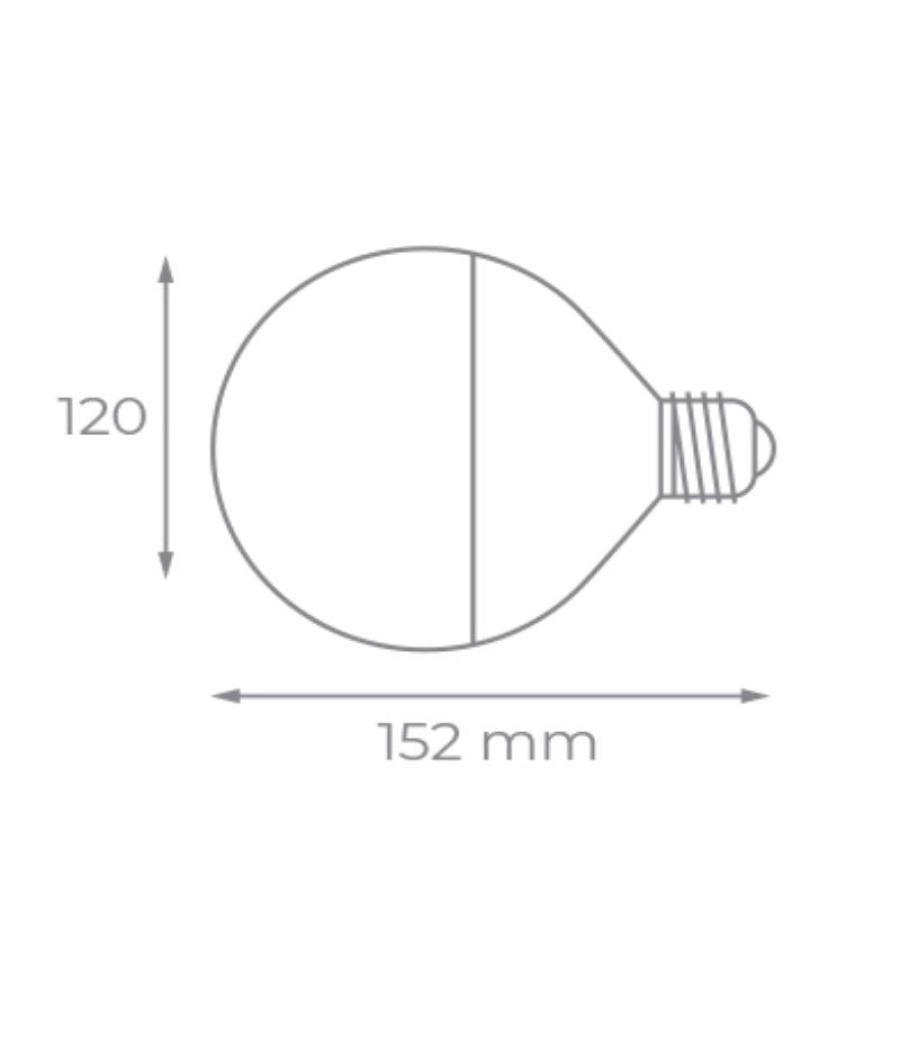 Bombilla led iglux xg-1527-c v2/ casquillo e27/ 15w/ 1200 lúmenes/ 3000k