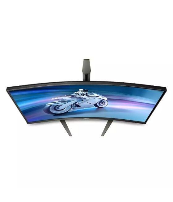 Monitor gaming curvo philips 27m1c5200w 27'/ full hd/ 0.5ms/ 240hz/ va/ negro