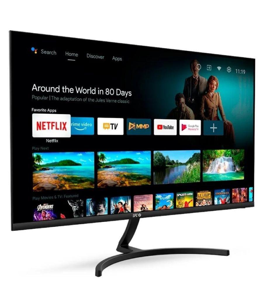 Smart monitor spc 900024n 24'/ full hd/ smart tv/ multimedia/ negro