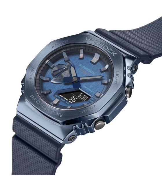 Reloj analógico y digital casio g-shock metal gm-2100n-2aer/ 49mm/ azul