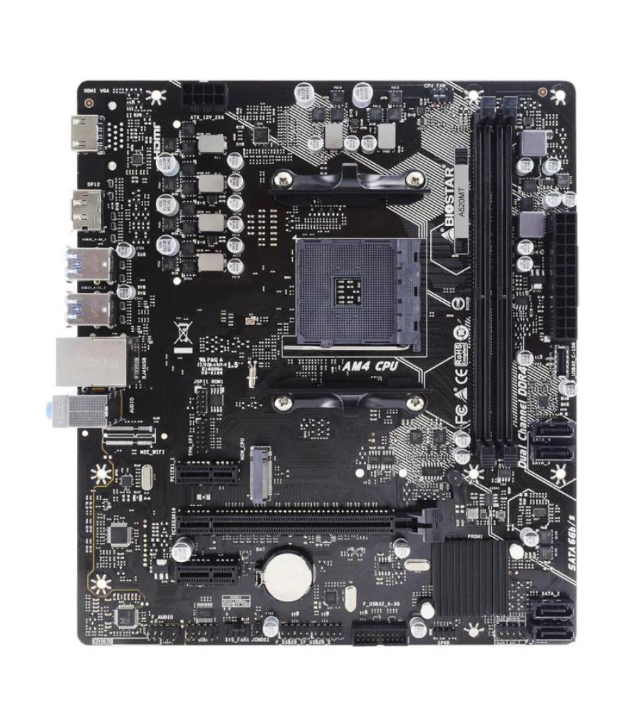 Biostar placa base a520mt matx am4