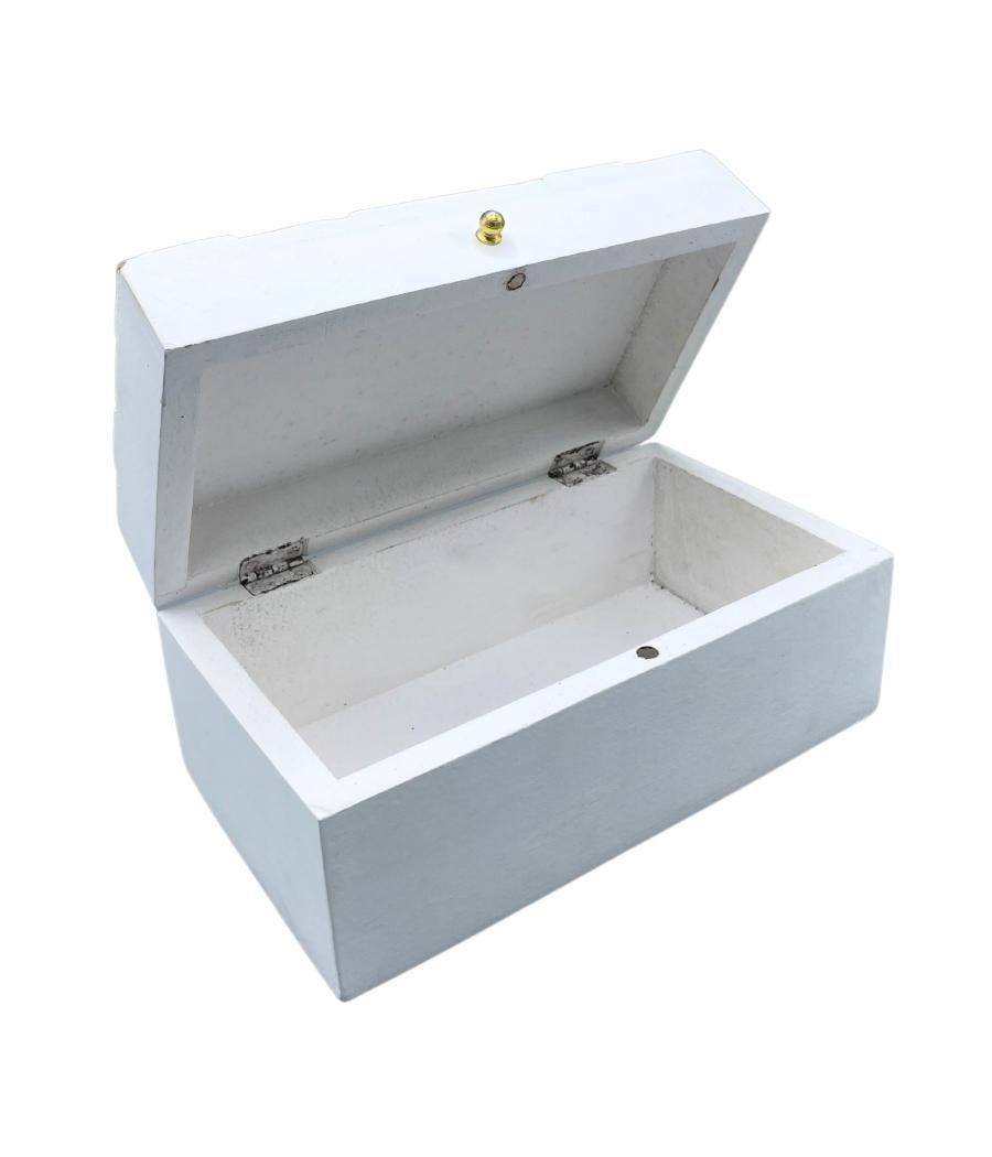 Vintage Deco - Caja Multiusos - 22x12x10cm - Diamantes Blancos