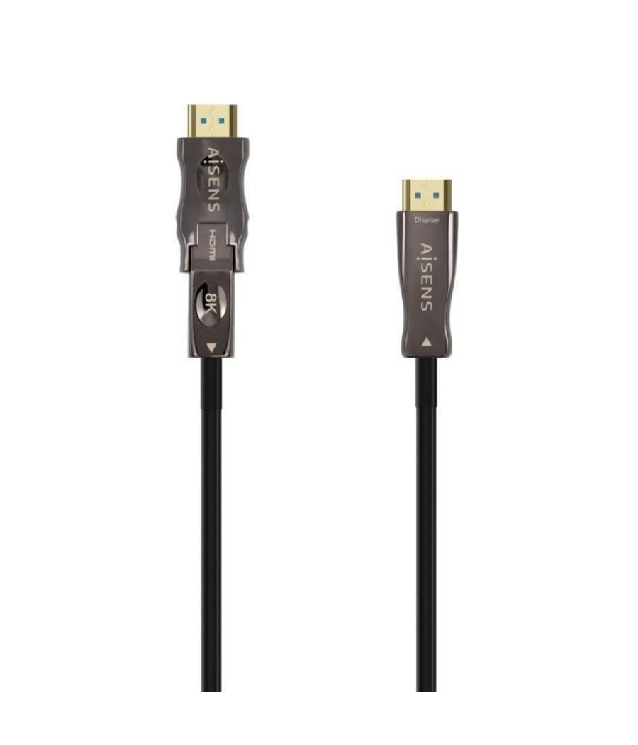 Cable hdmi 2.1 aoc 8k desmontable aisens a153-0644/ hdmi macho / d macho - hdmi macho/ 15m/ negro