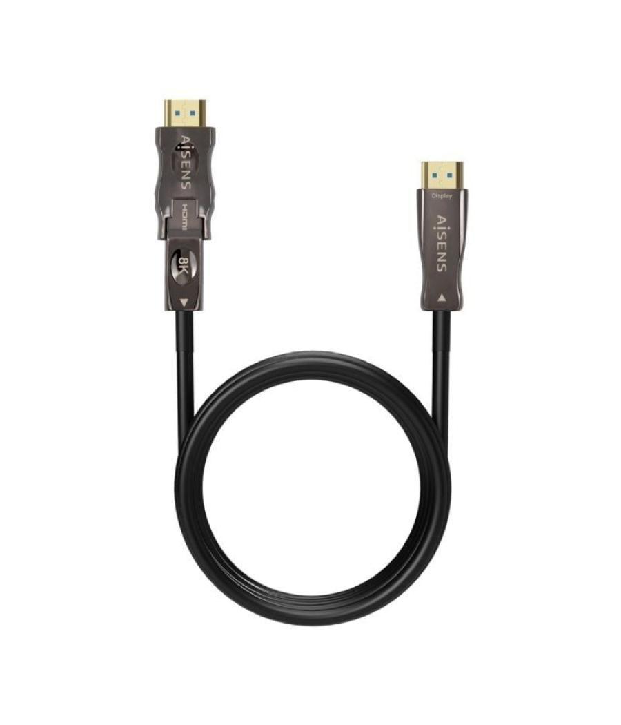 Cable hdmi 2.1 aoc 8k desmontable aisens a153-0644/ hdmi macho / d macho - hdmi macho/ 15m/ negro