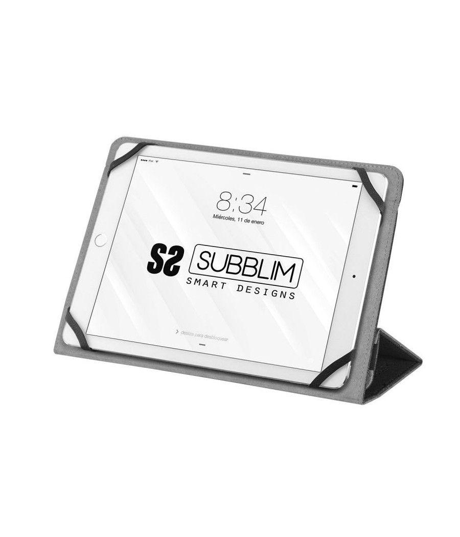 Funda Subblim Clever Stand para Tablets de 10.1'/ Negra - Imagen 4