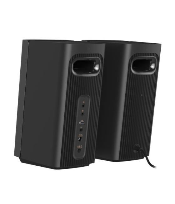 Creative labs creative t60 rango completo negro inalámbrico y alámbrico 30 w