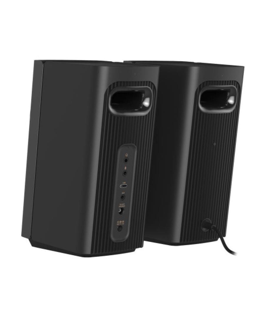 Creative labs creative t60 rango completo negro inalámbrico y alámbrico 30 w