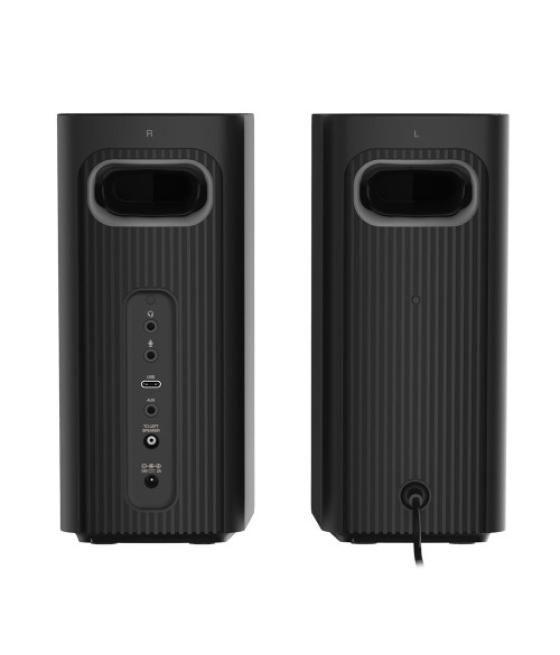 Creative labs creative t60 rango completo negro inalámbrico y alámbrico 30 w