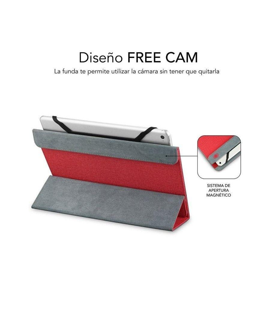 Funda Subblim Freecam para Tablets de 10.1'/ Roja - Imagen 2