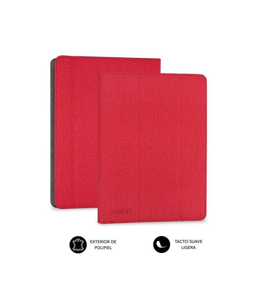 Funda Subblim Freecam para Tablets de 10.1'/ Roja - Imagen 5