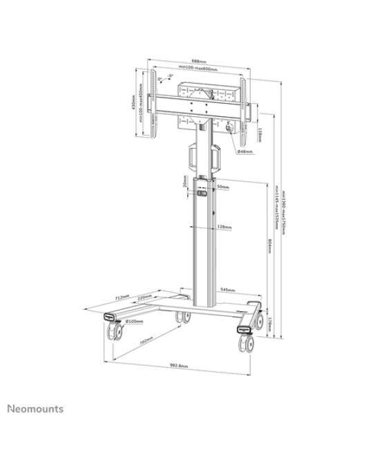 Neomounts by Newstar Select Neomounts soporte de suelo