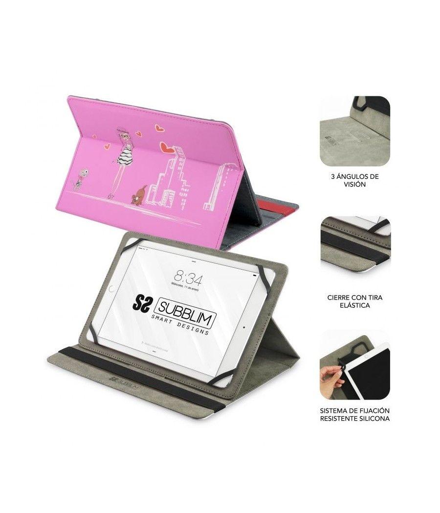 Funda Subblim Trendy Fashion Girls para Tablets de 10.1' - Imagen 2