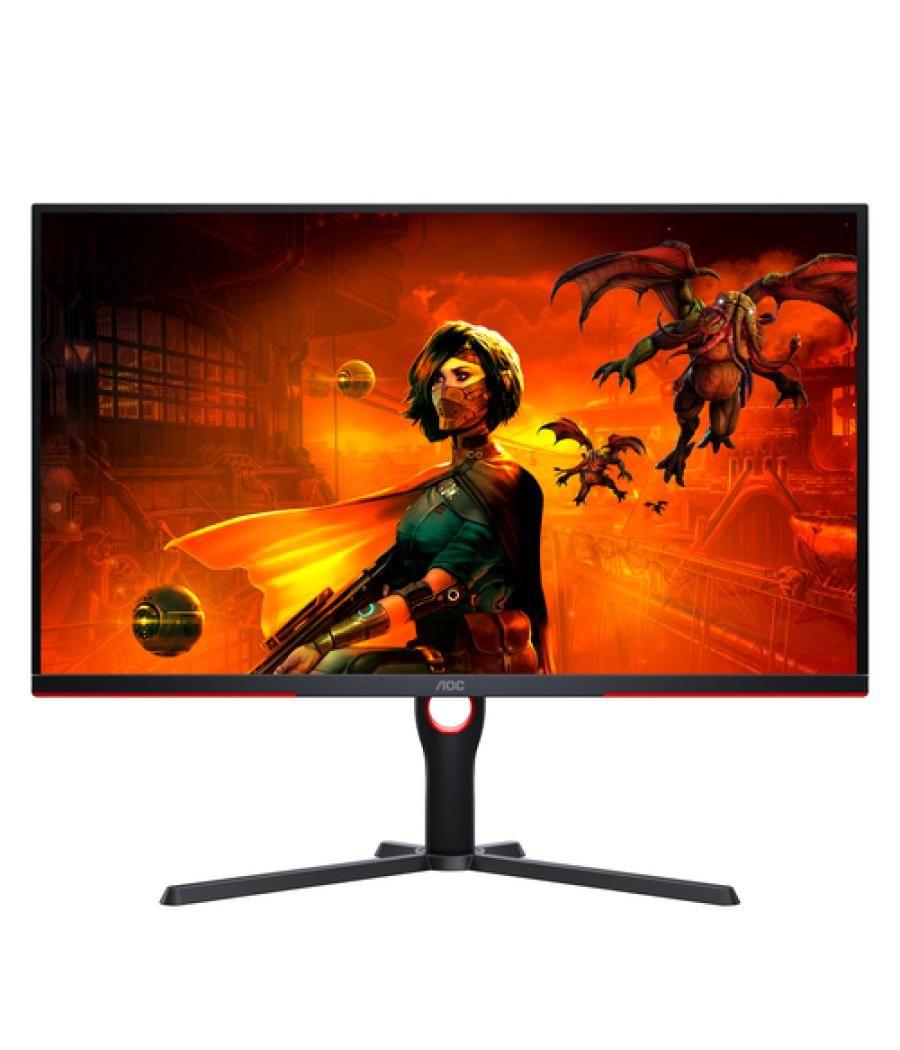 AOC G3 U32G3X/BK LED display 80 cm (31.5") 3840 x 2160 Pixeles 4K Ultra HD Negro, Rojo