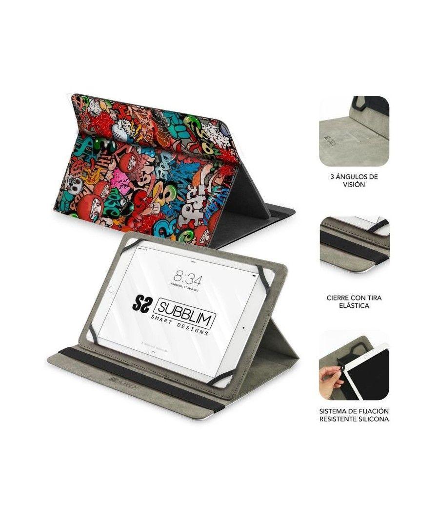 Funda Subblim Trendy Graffiti para Tablets de 10.1' - Imagen 2