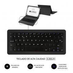 Funda con Teclado Subblim Keytab Pro USB para Tablets de 10.1'/ Negra - Imagen 4