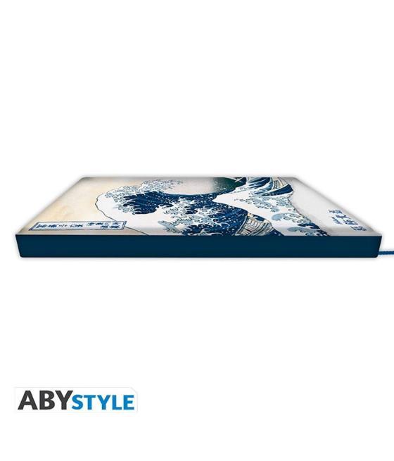 Cuaderno de notas a5 abystyle hokusai la gran ola