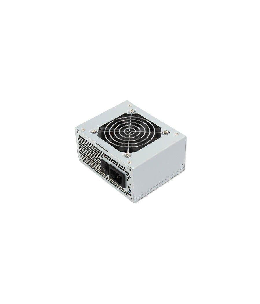 TooQ Fonte Ecopower II unidad de fuente de alimentación 500 W 20+4 pin ATX SFX Plata - Imagen 3