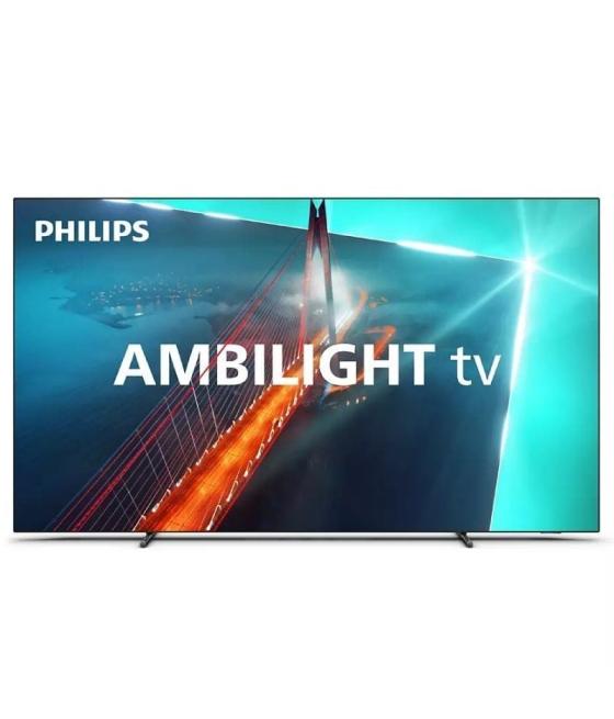 Televisor philips 55oled718 55'/ ultra hd 4k/ ambilight/ smart tv/ wifi
