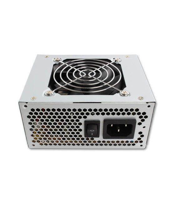 TooQ Fonte Ecopower II unidad de fuente de alimentación 500 W 20+4 pin ATX SFX Plata - Imagen 4