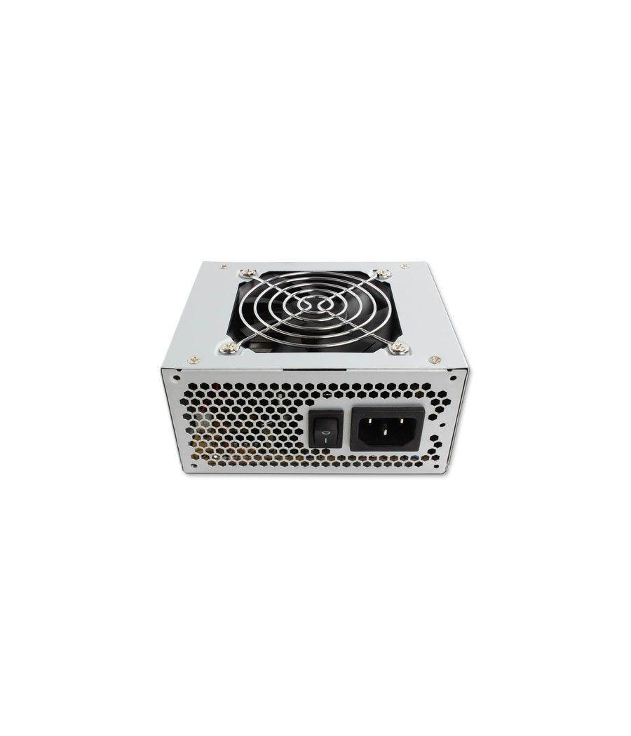 TooQ Fonte Ecopower II unidad de fuente de alimentación 500 W 20+4 pin ATX SFX Plata - Imagen 4