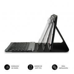 Funda con Teclado Subblim Keytab Pro Bluetooth para Tablets de 10.1'/ Roja - Imagen 4