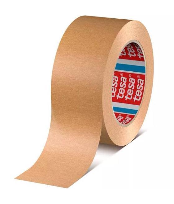 Tesa cinta de embalaje tesapack estándar rollo 50mm x 50m papel adhesivo marrón