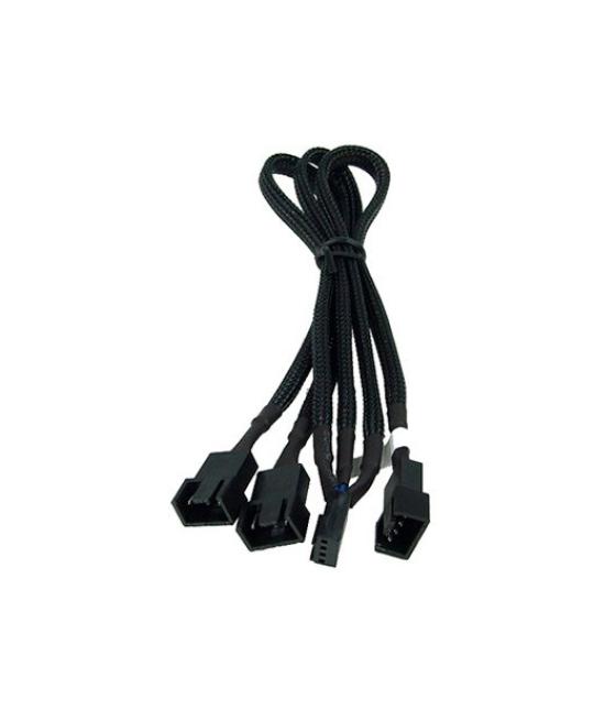 Cable 3 a 1 pwm phobya 30 cm negro 1