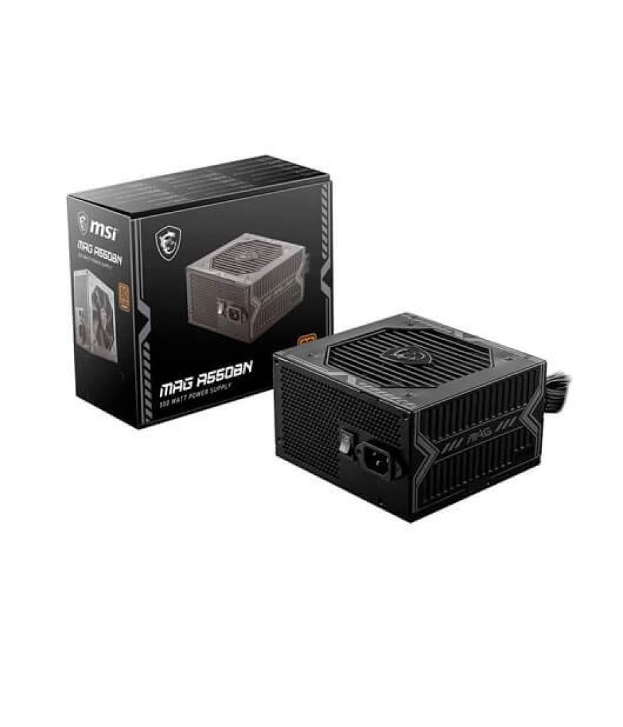 Fuente de alimentacion atx 550w msi mag a550bn