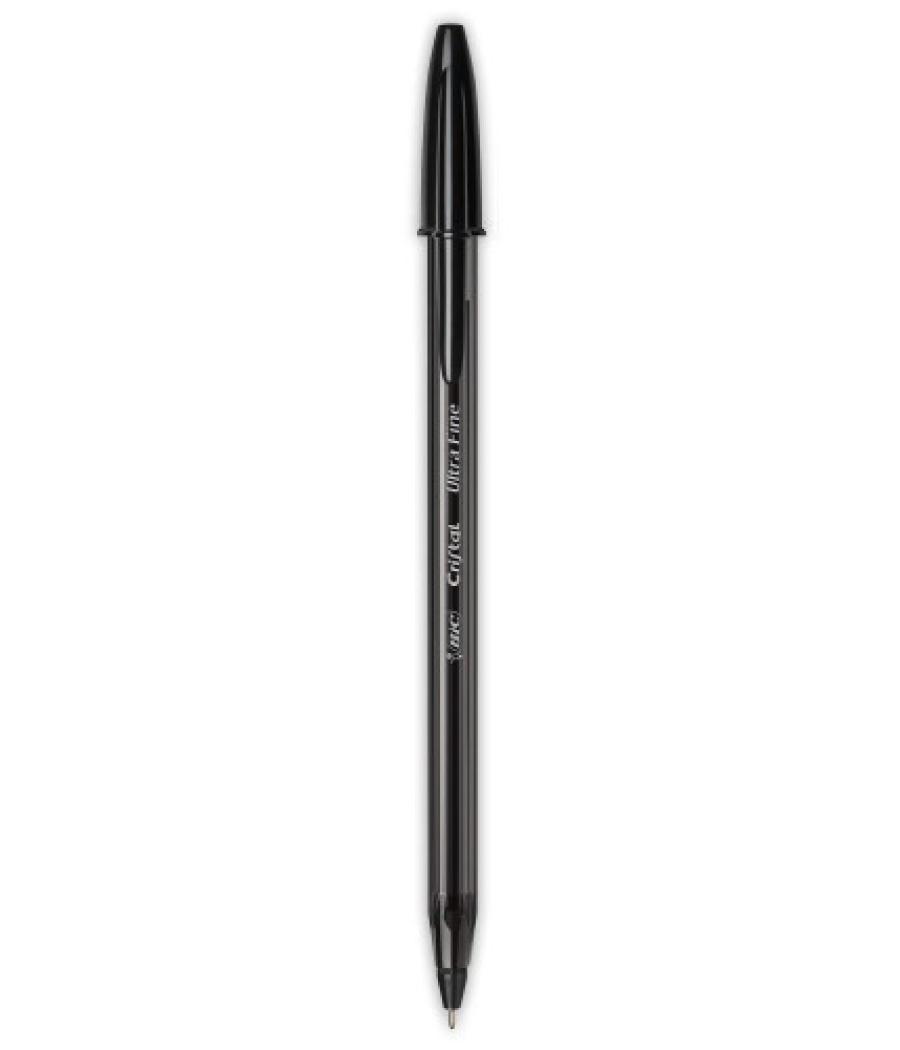 Bic cristal exact negro bolígrafo ultrafino 20 pieza(s)