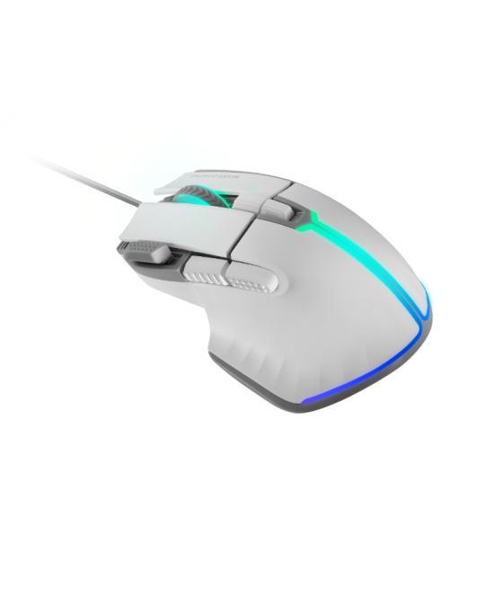 Raton optico mm-xt rgb blanco mars gaming