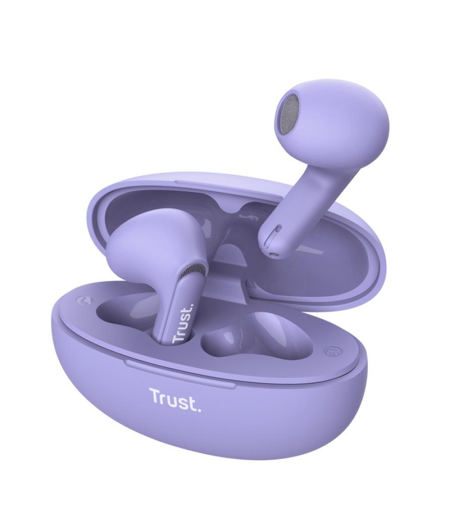 Auricular intraaurales wireless yavi enc morado trust