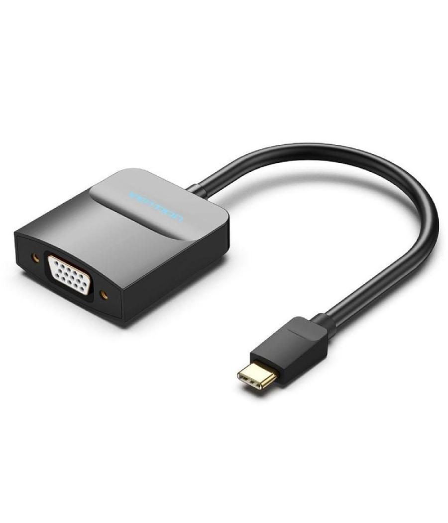 Adaptador usb tipo-c vention tddbb/ usb tipo-c macho - vga hembra