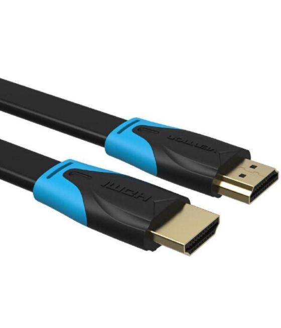 Cable hdmi 2.0 4k vention vaa-b02-l200/ hdmi macho - hdmi macho/ 2m/ negro