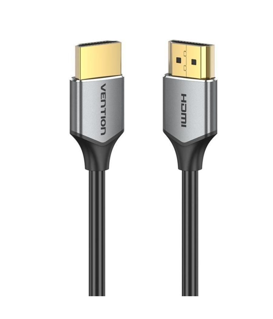 Cable hdmi 2.0 4k vention alehd/ hdmi macho - hdmi macho/ 50cm/ gris