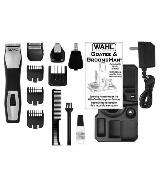 Cortabarbas wahl body groomer pro all in one/ con batería/ con cable/ 7 accesorios