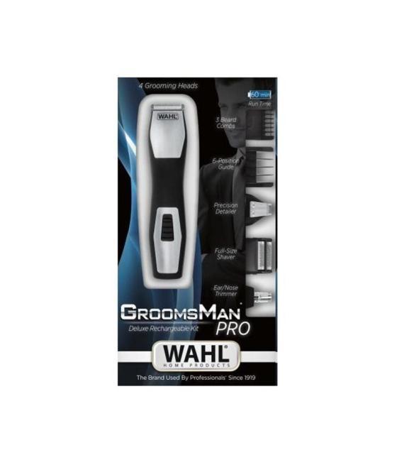 Cortabarbas wahl body groomer pro all in one/ con batería/ con cable/ 7 accesorios