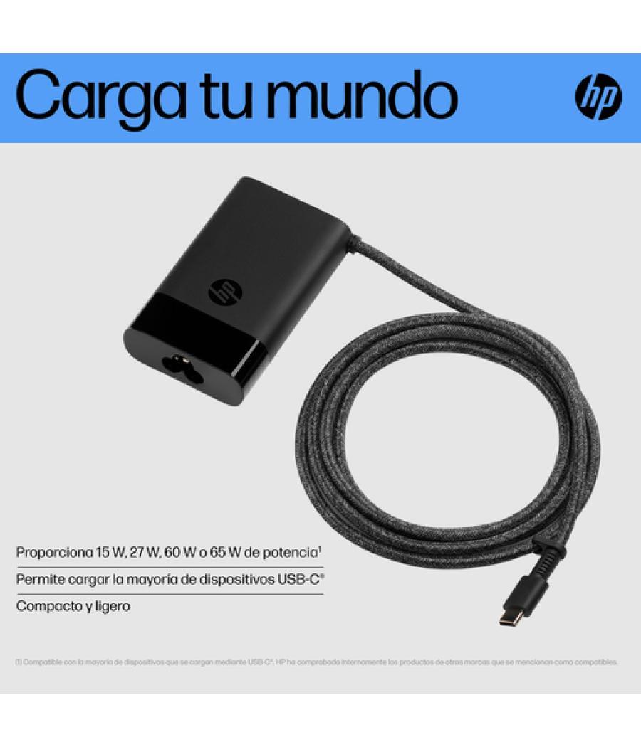 HP Cargador para portátil USB-C de 65 W